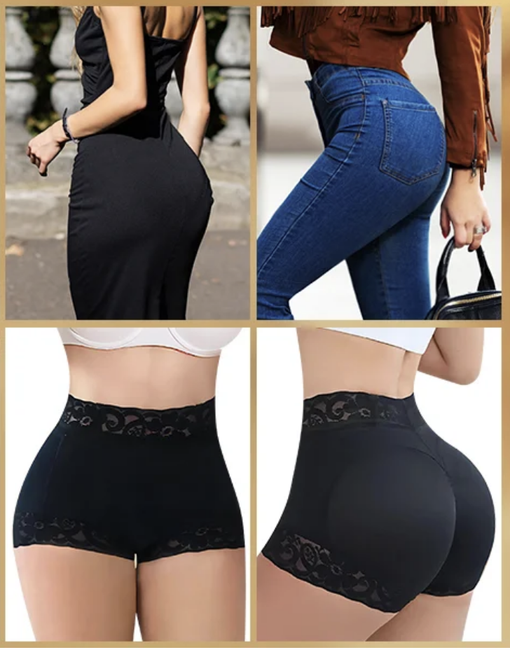 Painéis que empinam e definem o bumbum